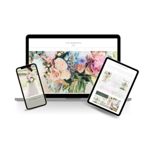 Luxury Wedding Planner Showit Website Template